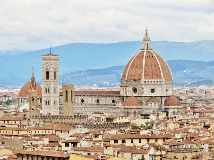 When in Florence, you can begin by searching through the aisles of the San Lorenzo Market in the morning. 